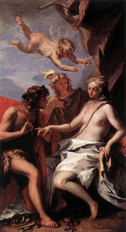 RICCI, Sebastiano Bacchus and Ariadne